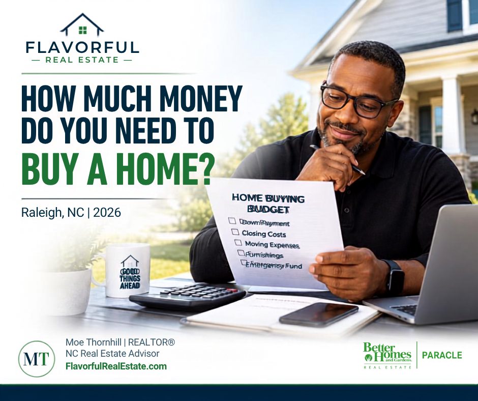 Buying a home in Raleigh NC – home buying costs and budget for 2026